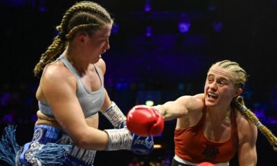 Bouttell pushed Hennessy close. Photo: Chris Dean/BOXXER