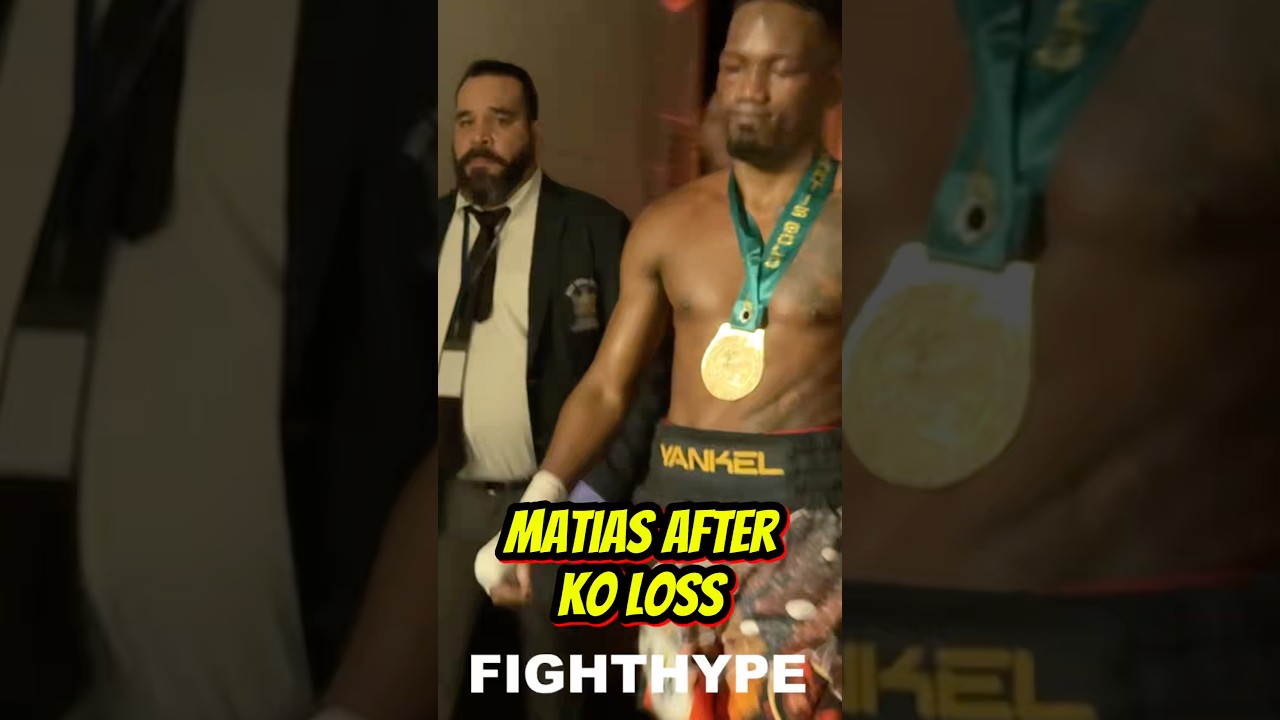 HEARTBROKEN Subriel Matias After Getting KNOCKED OUT by Dalton Smith