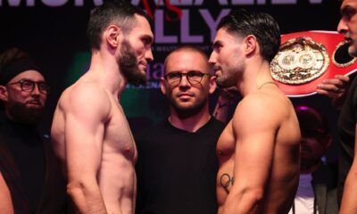 Image: Josh Kelly, Bakhram Murtazaliev Make Weight Ahead Of Their IBF World Title Clash