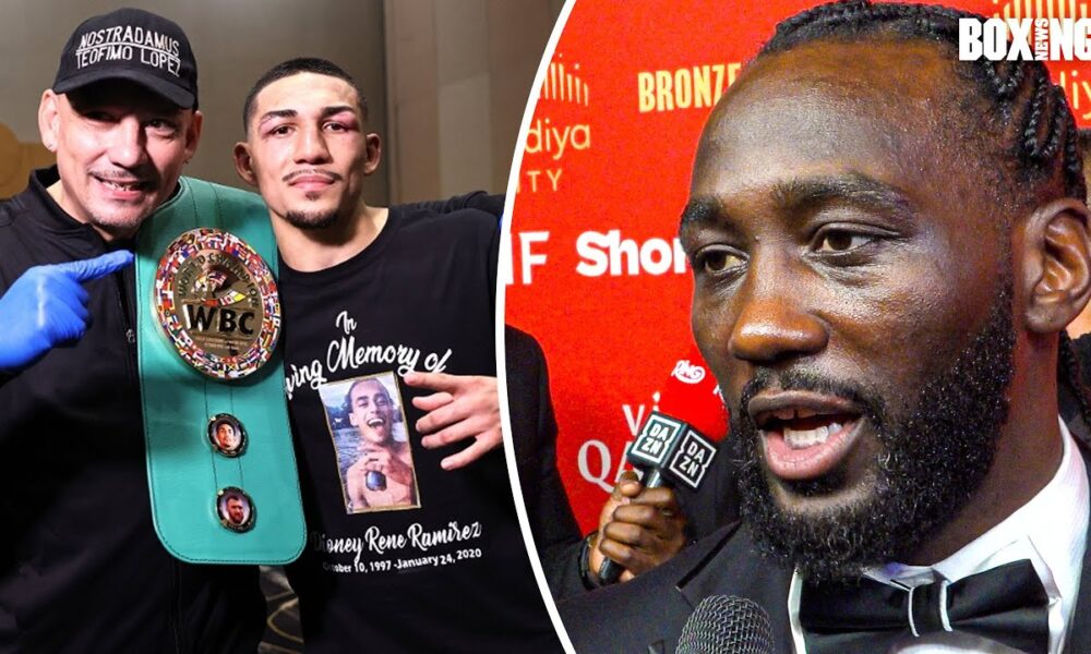 "STOP BEING A CLOWN!" - Terence Crawford BLASTS Teofimo Lopez Sr for Shakur Fight Week Antics