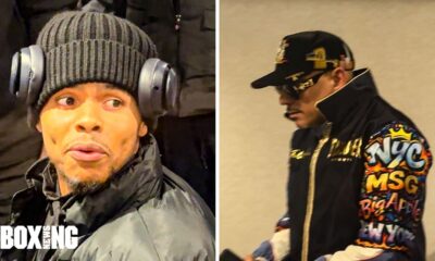 Shakur Stevenson Mocks FURIOUS Teofimo Lopez Sr At BEHIND THE SCENES Weigh In