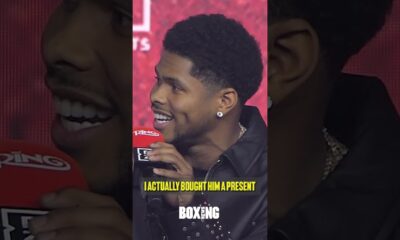 Shakur Stevenson Trolls Teofimo Lopez Snr With Gift