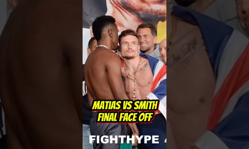 Subriel Matias TRIES TO PUNK Dalton Smith with DEATH STARE Final Face Off 💀😤