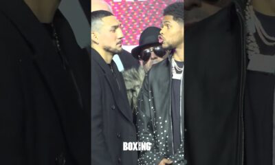 Teofimo Lopez and Shakur Stevenson Face Off After Heated Press Conference