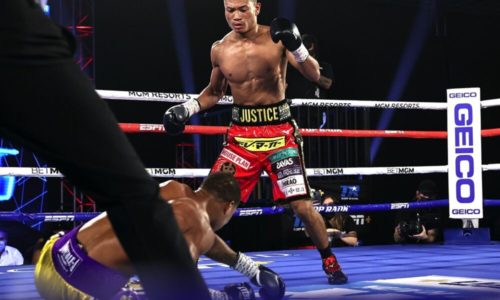 Image: Andy Hiraoka cleared to travel for Gary Antuanne Russell title fight