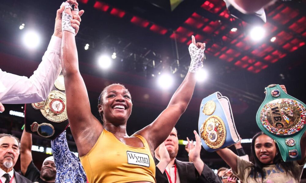 Claressa Shields beats Daniels to defend her heavyweight titles
