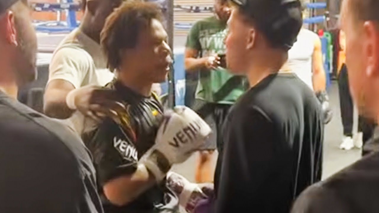 Curmel Moton HEATED ALTERCATION in Gym — GOES AT IT with Giorgio Visioli