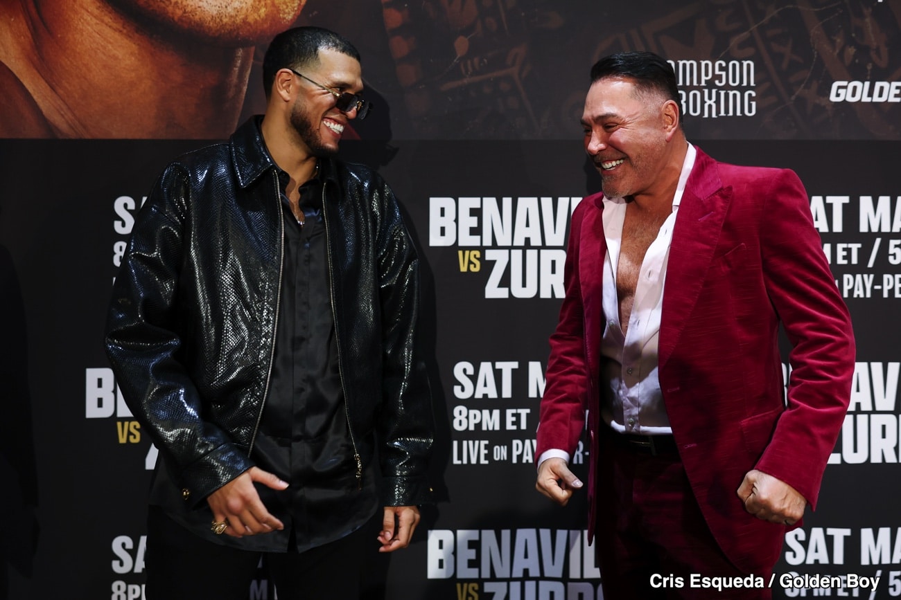 Image: Benavidez Rejects Heavyweight Talk, Focuses on 175