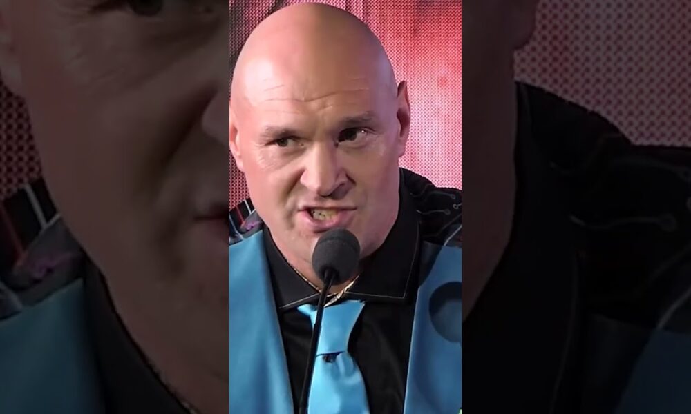 EMOTIONAL Tyson Fury says Anthony Joshua MADE HIM COME BACK