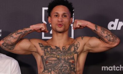 Benn will face Prograis on April 11. Photo: Mark Robinson Matchroom Boxing