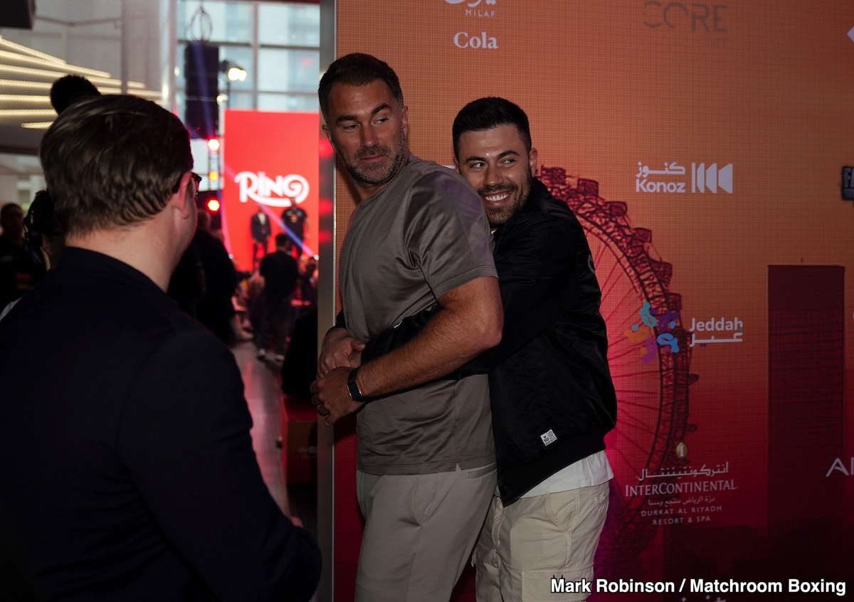 Image: Eddie Hearn Criticizes Benn vs. Prograis, Ben Shalom Laughs