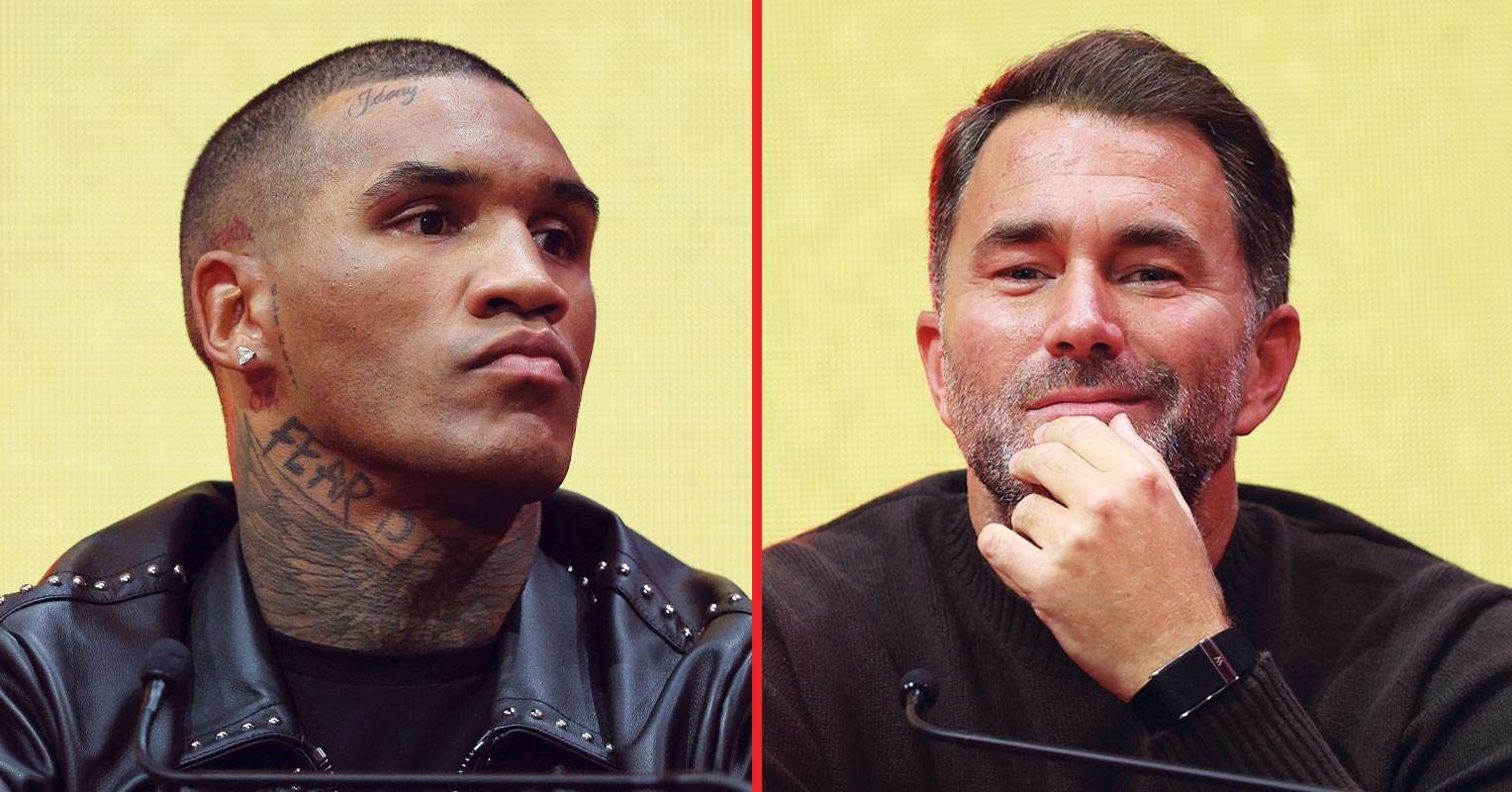 Eddie Hearn reacts to Conor Benn facing Regis Prograis in first fight after split