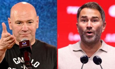 Eddie Hearn responds to Dana White’s recent criticism as rivalry intensifies