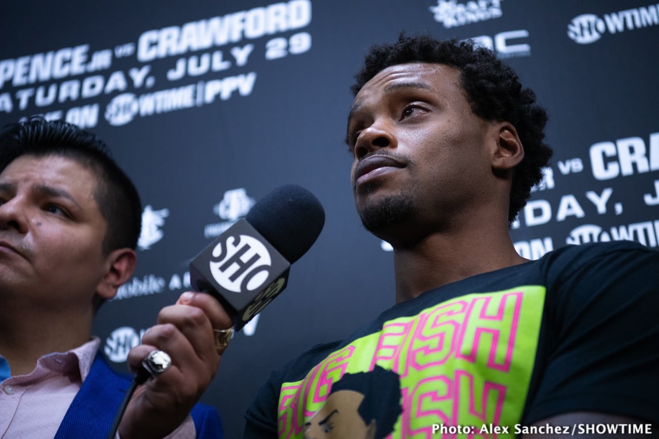 Image: Errol Spence Sees Through Jermell Charlo’s Callout