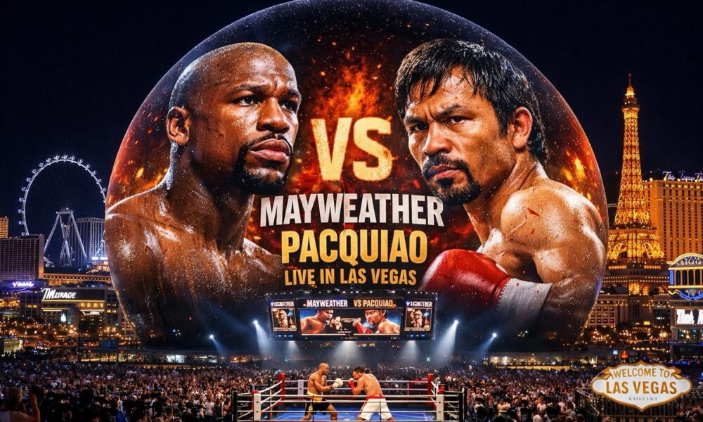 Image: Floyd Mayweather vs. Manny Pacquiao Rematch Tests Las Vegas Sphere Limits
