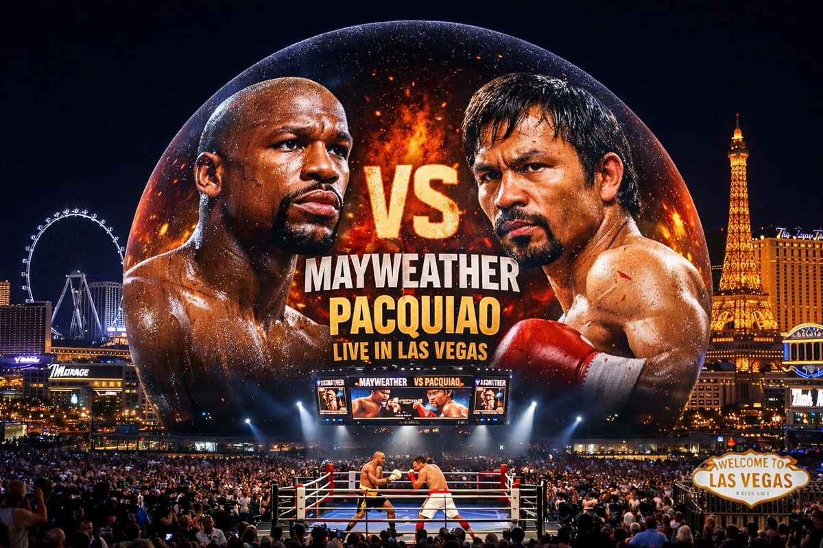 Image: Floyd Mayweather vs. Manny Pacquiao Rematch Tests Las Vegas Sphere Limits