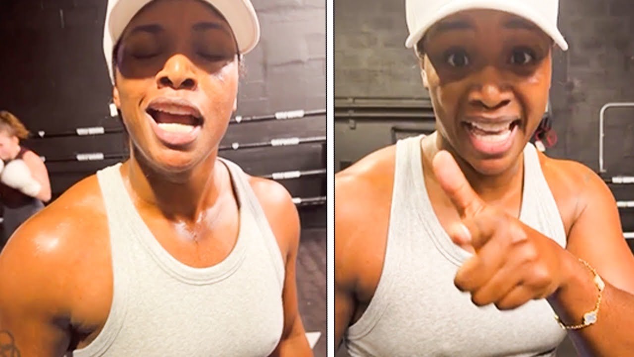 “I’ll Bust Her FKn Head!” — Claressa Shields Goes Off | EXPLOSIVE Workout vs Franchon Crews-Dezurn