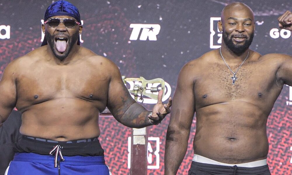 Jarrell 'Big Baby' Miller vs. Kingsley • FULL WEIGH IN | DAZN Boxing