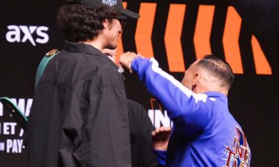 Keith Thurman SIZES UP Sebastian Fundora for KO at INSANE Face Off