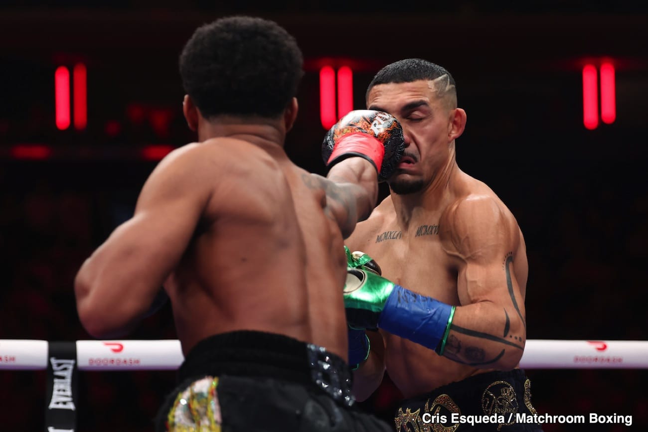 Image: Lopez Dominated by Stevenson as Davis Stops Ortiz at Garden