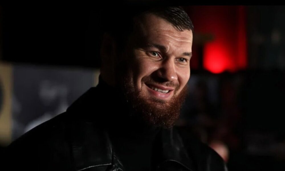 Arslanbek Makhmudov interviewed for the Dave Allen fight