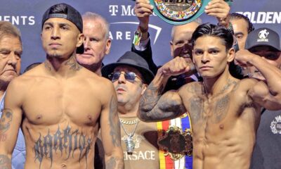 Mario Barrios vs. Ryan Garcia • FULL WEIGH IN & FINAL FACE OFF | DAZN Boxing