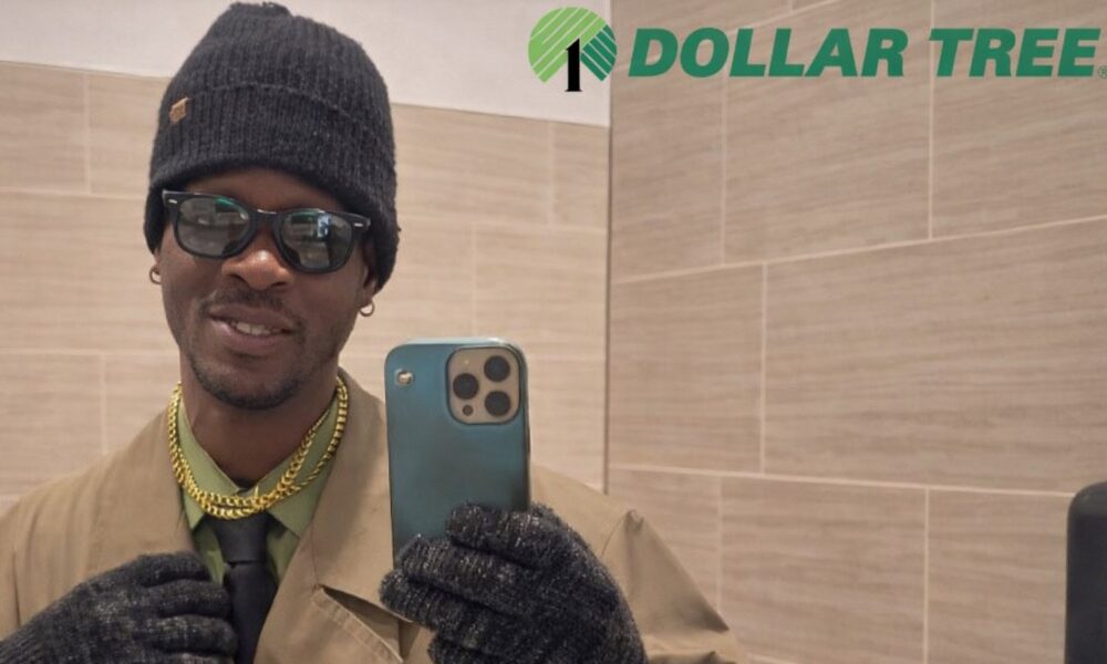 Marsellos Wilder in a video posted online announcing he had quit his job at Dollar Tree.