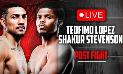POST FIGHT🔴 Teofimo Lopez vs. Shakur Stevenson | DAZN Boxing