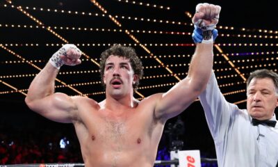 Richard Torrez Jr celebrates another heavyweight victory