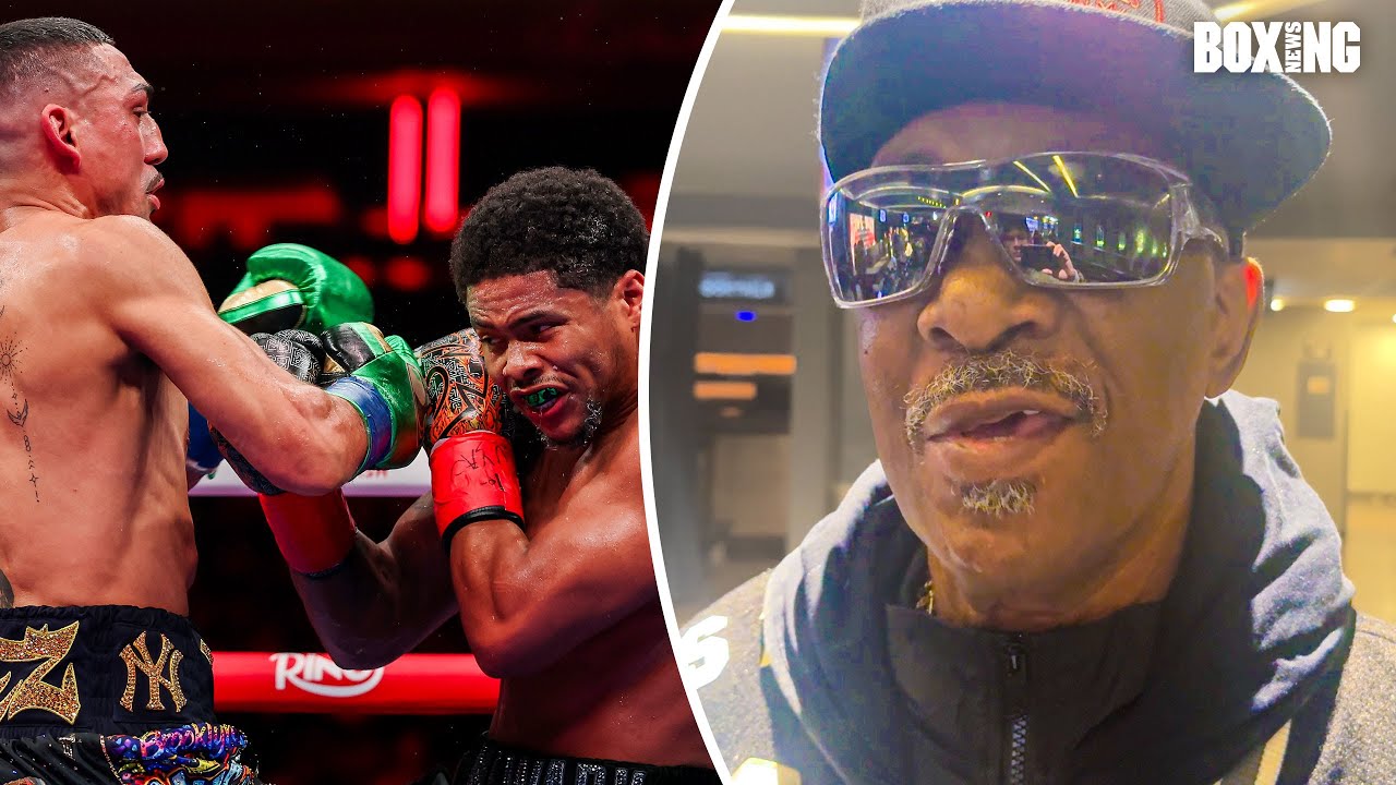 SHAKUR STEVENSON TRAINER WALI MOSES IMMEDIATELY REACTION TO MASTERCLASS WIN OVER TEOFIMO LOPEZ