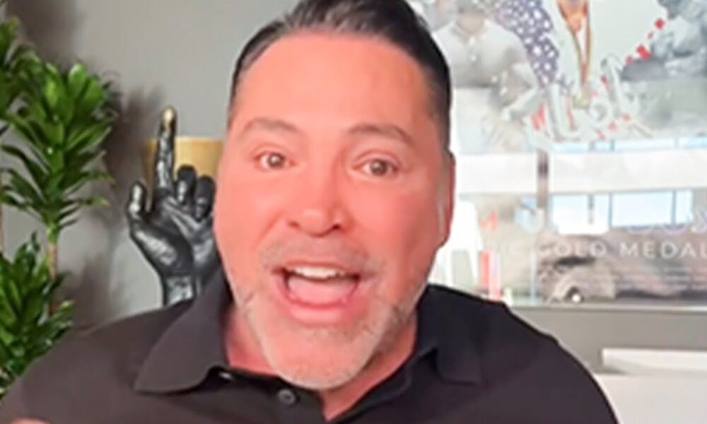 “SURPRISE!” — De La Hoya Drops BOMBSHELL on Ryan Garcia & Vergil Ortiz’s Next Fight