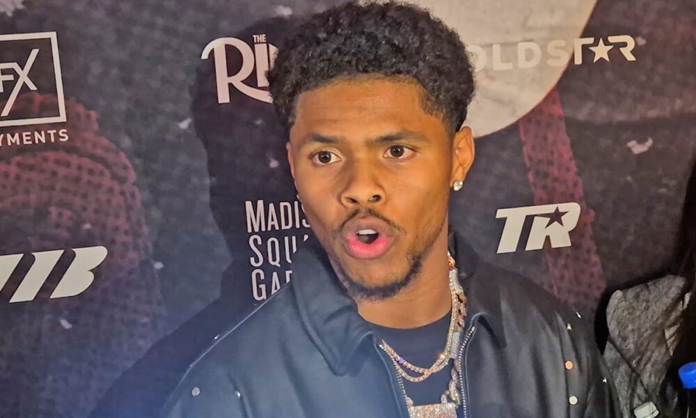 Shakur Stevenson BRUTAL RESPONSE to Teofimo Lopez DAD DRAMA: 'IT'S HURTING HIM!!'