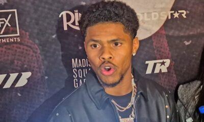 Shakur Stevenson BRUTAL RESPONSE to Teofimo Lopez DAD DRAMA: 'IT'S HURTING HIM!!'