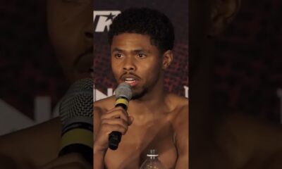 Shakur Stevenson FIRST WORDS after OUTCLASSING Teofimo Lopez