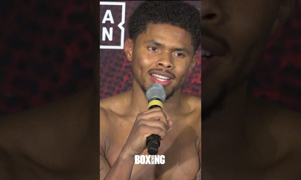 Shakur Stevenson First Words After Dominant Win Over Teofimo Lopez