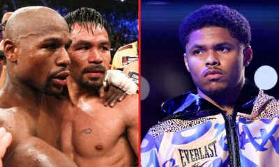 Shakur Stevenson picks a winner in Mayweather vs Pacquiao 2: “He cooks him”