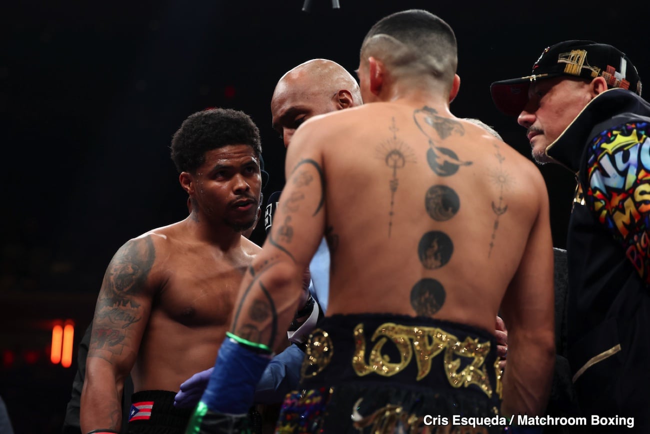Image: Shakur Stevenson - Teofimo Lopez sets MSG record