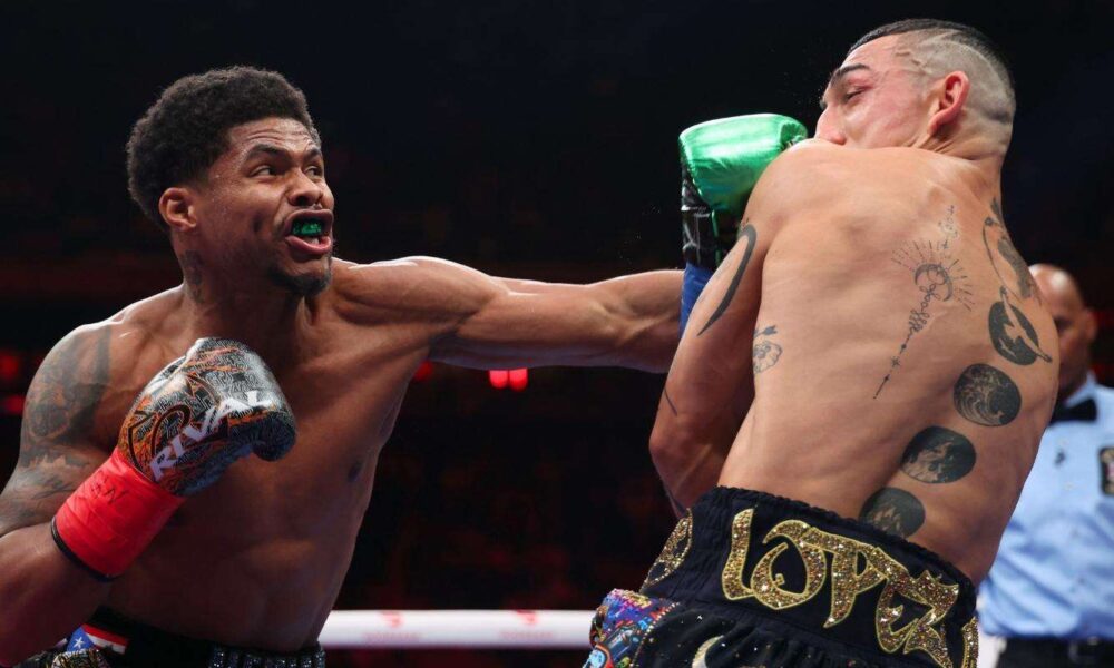 Shakur Stevenson sets sights on one man next after stunning Teofimo Lopez victory