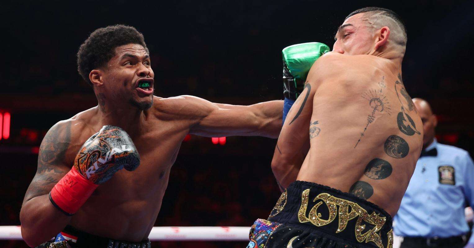Shakur Stevenson sets sights on one man next after stunning Teofimo Lopez victory