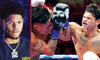 Shakur Stevenson sums up Ryan Garcia’s performance against Mario Barrios