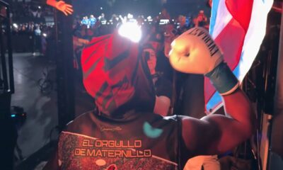 Subriel Matias RING WALK vs Dalton Smith — Puerto Rican Crowd ERUPTS