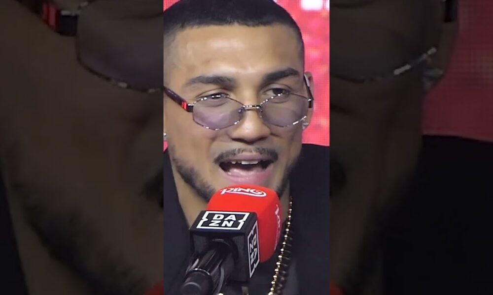 Teofimo Lopez CATCHES OUT Shakur Stevenson TEAM