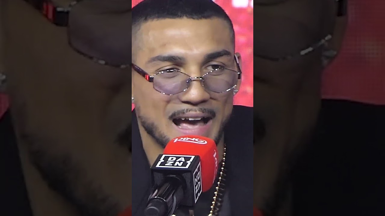 Teofimo Lopez CATCHES OUT Shakur Stevenson TEAM