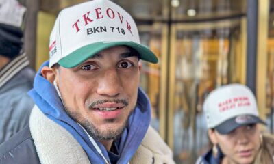 Teofimo Lopez after Weigh In 'He's a Lightweight!' - Walks the streets of New York City