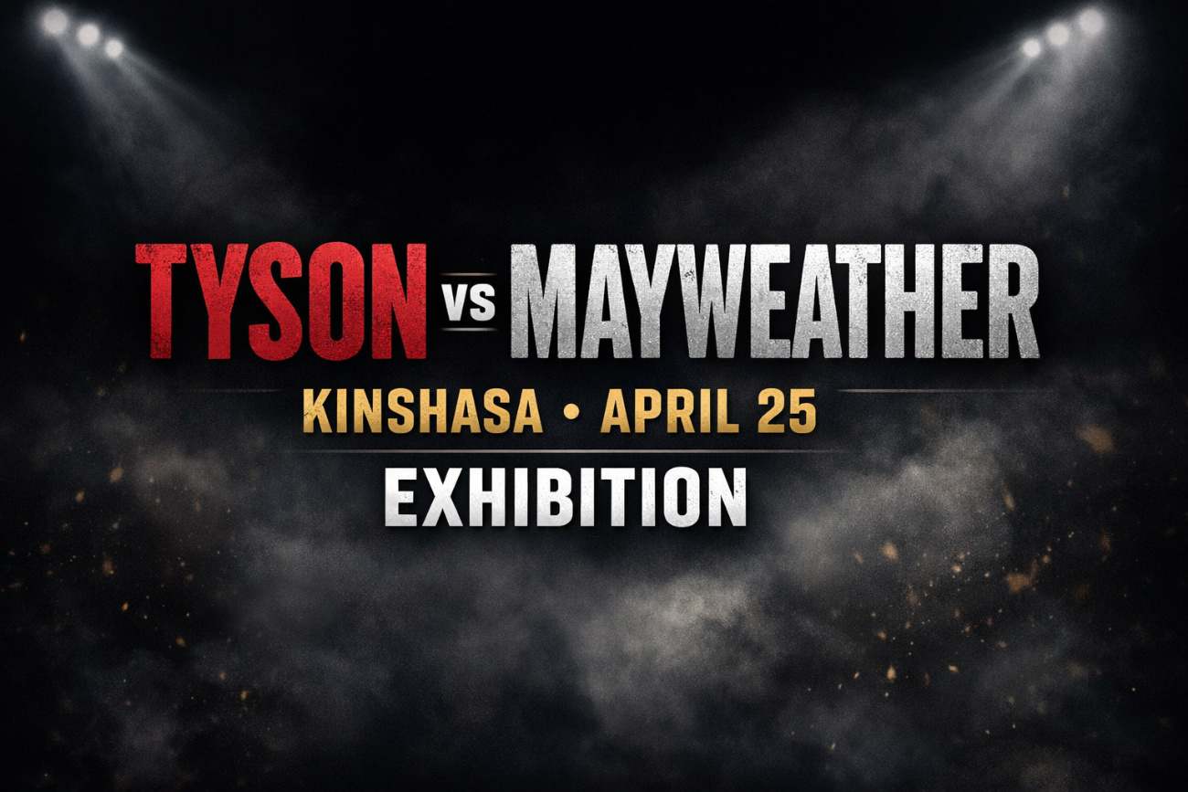 Image: Tyson and Mayweather’s Congo Trip Meets a Wall of Fan Silence