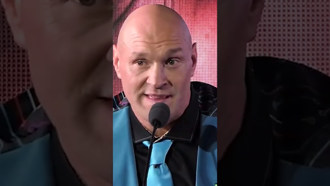 Tyson Fury HAS A QUOTE FOR THE CRITICS