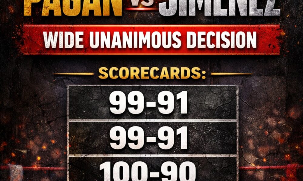 Image: Boxing Results: Pagan Wins Wide, But Jimenez Pushes Him Hard Late