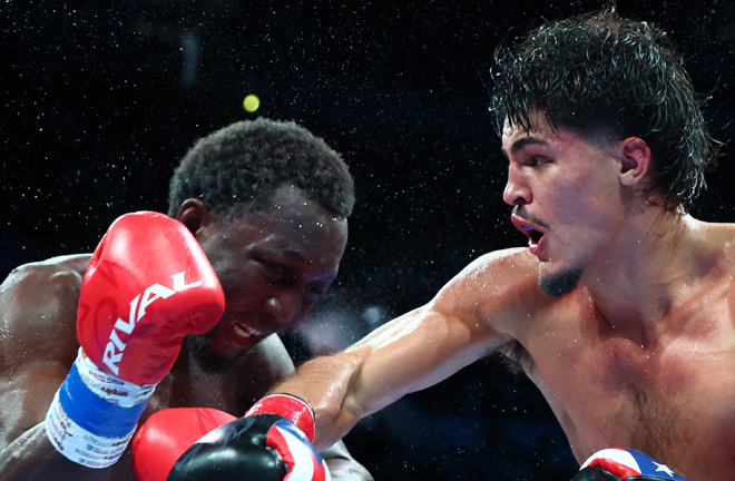 Xander Zayas sent Baraou to Abass. Source: top position/ Mikey Williams