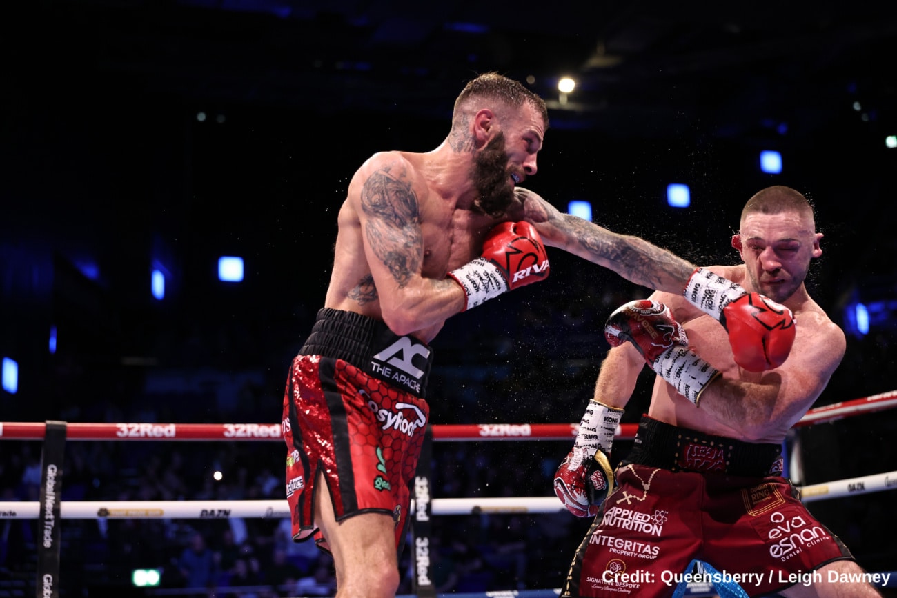 Image: Anthony Cacace takes decision over Jazza Dickens