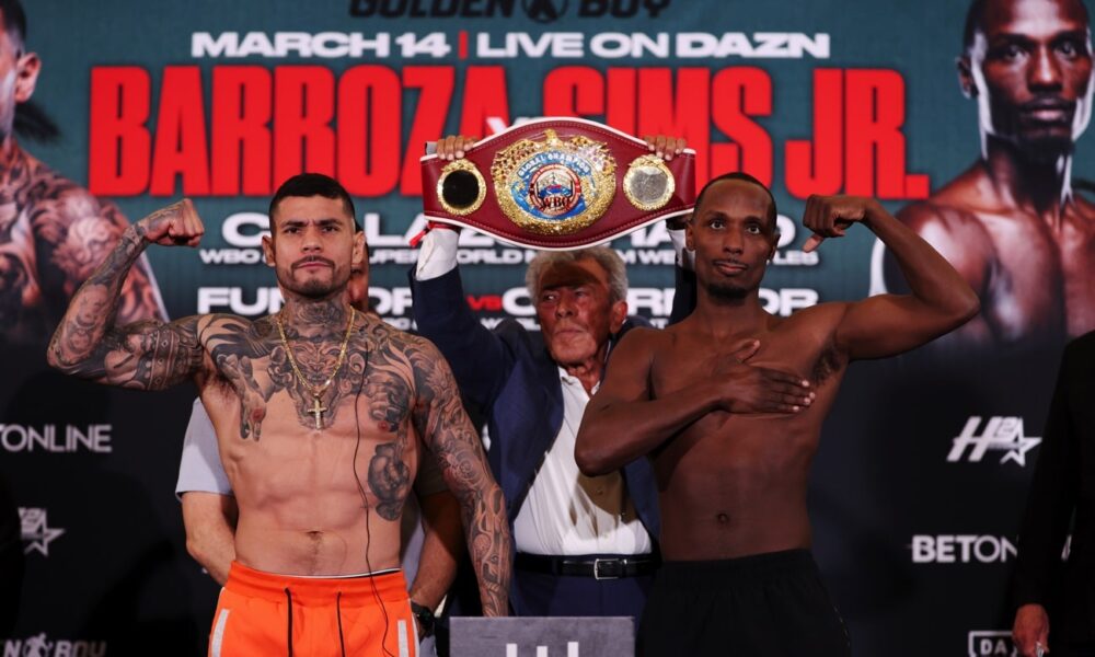 Image: Arnold Barboza Looks To Prove The Oddmakers Wrong Against Kenneth Sims Jr.